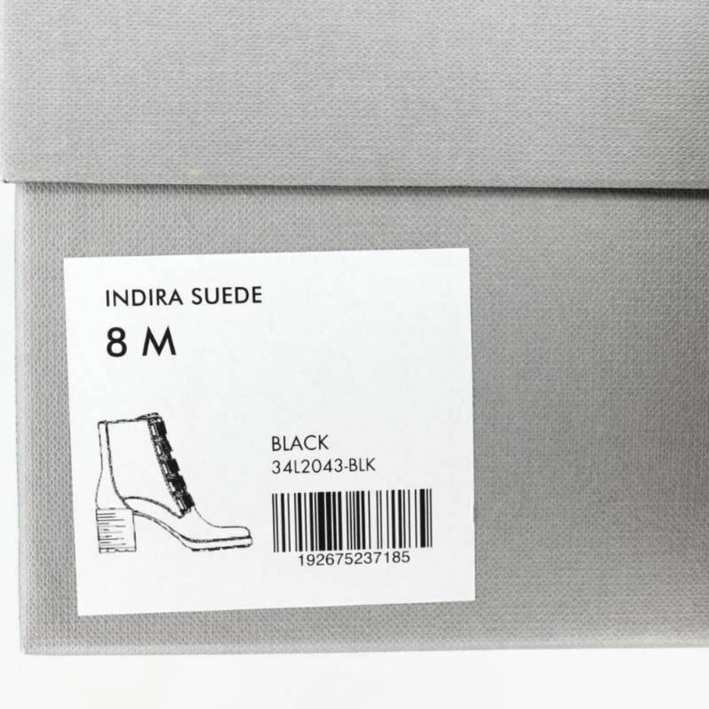 Aquatalia Womens Indira Ankle Boots Black Suede Bl - Picture 11 of 11